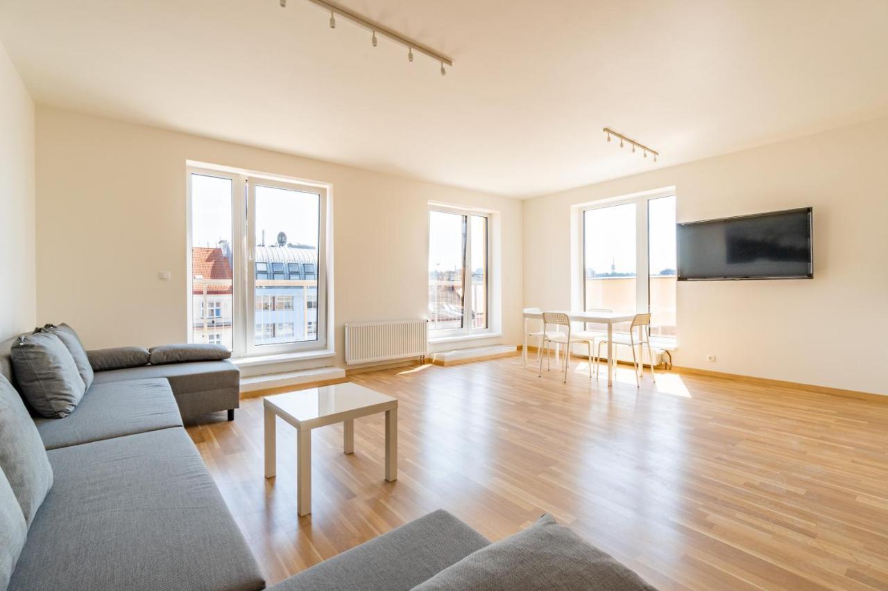 Penthouse # 81 With Panoramic City View In Elite Rezidence With Free Parking Prague Ngoại thất bức ảnh