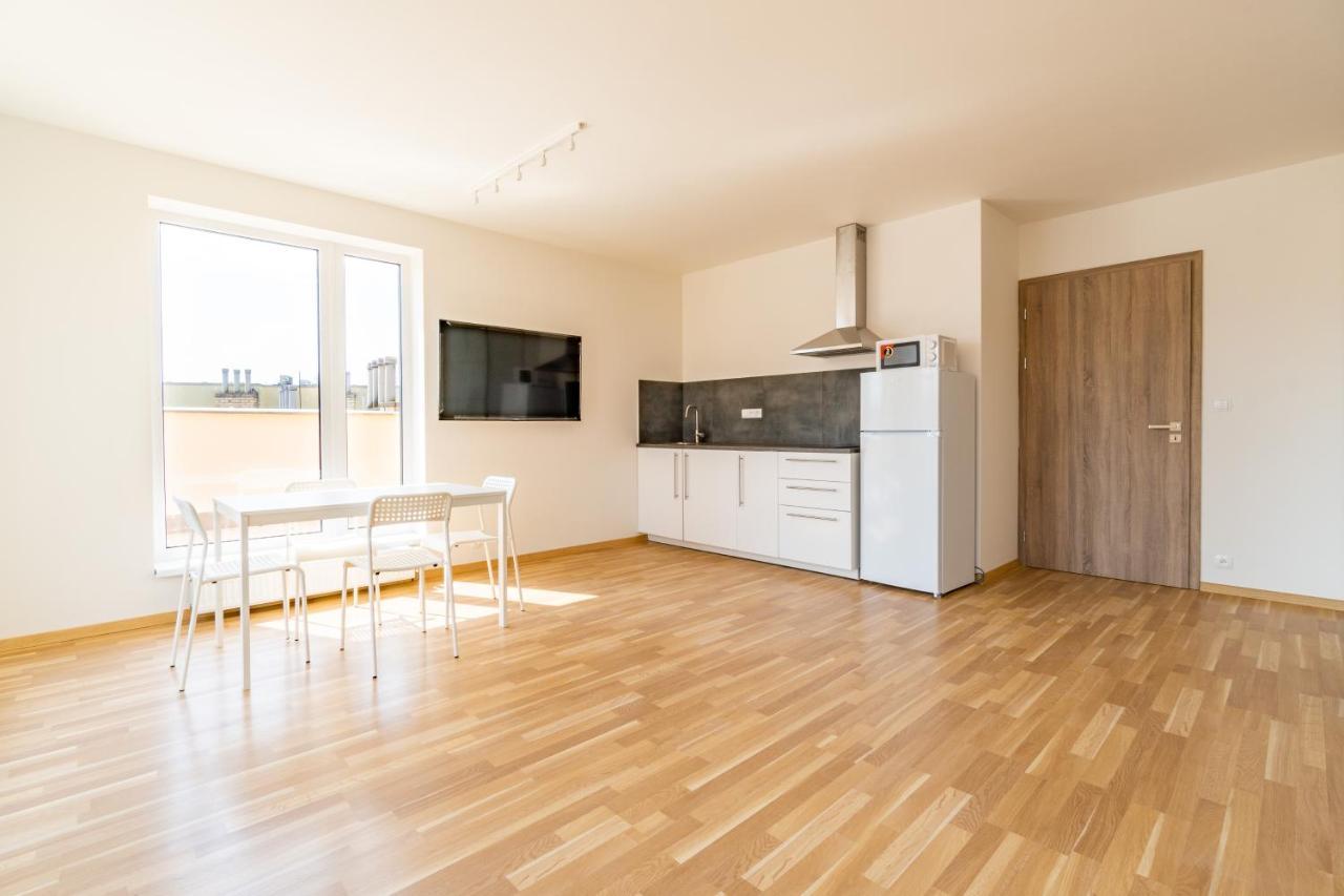 Penthouse # 81 With Panoramic City View In Elite Rezidence With Free Parking Prague Ngoại thất bức ảnh