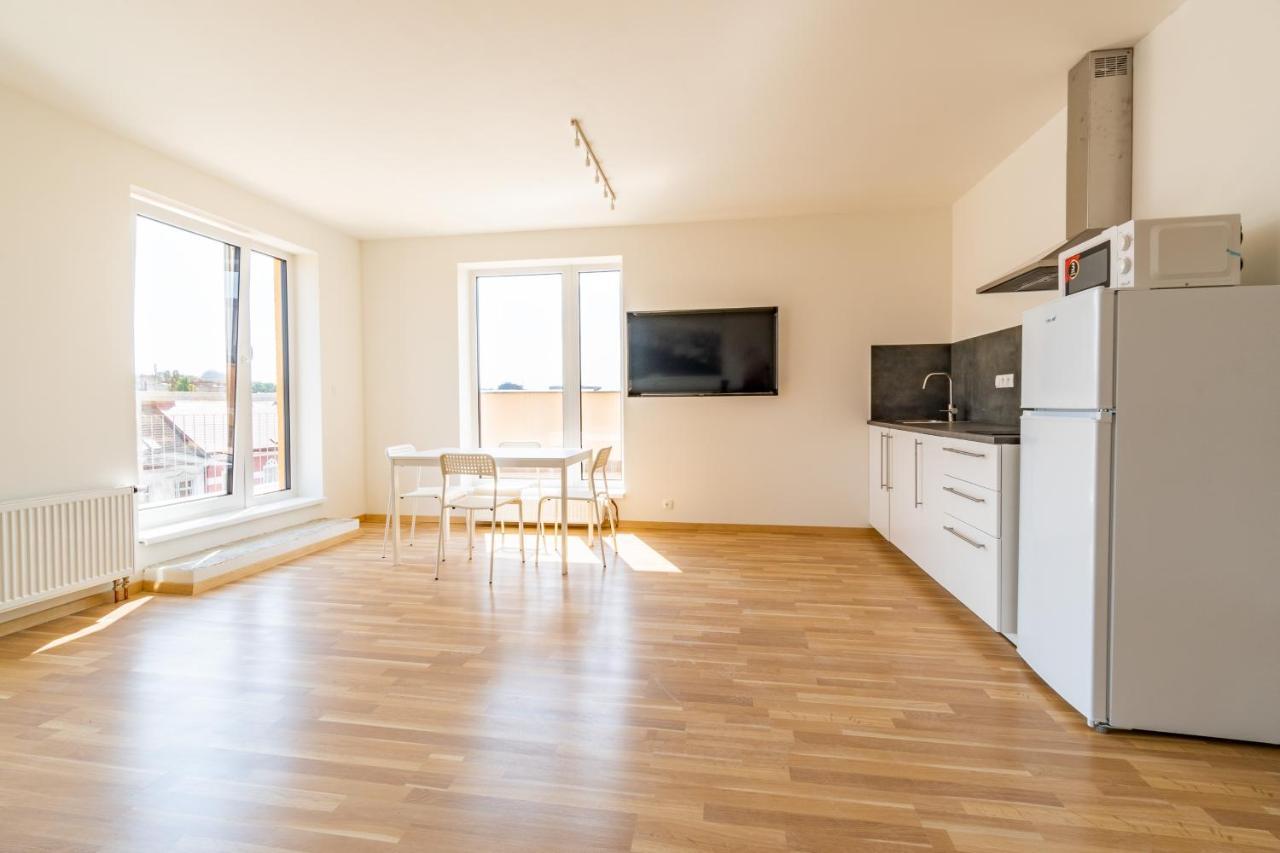 Penthouse # 81 With Panoramic City View In Elite Rezidence With Free Parking Prague Ngoại thất bức ảnh